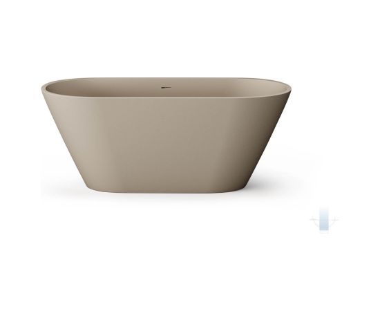 PAA Deco Nudo Brīvi Stāvoša Akmens Masas Vanna Bēša Крупная бытовая техника