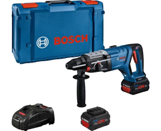 Perforators Bosch GBH 18V-28 D Professional; 3,4 J; SDS plus; 2x5,5 Ah akum. + XL-BOXX Perforatori un atskaldāmie āmuri