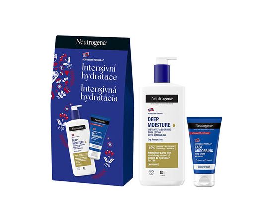 Neutrogena Deep Moisture Set - Dárková sada tělové péče Smaržas - NESAKĀRTOTS