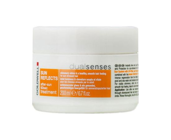 Goldwell Dualsenses Sun Reflects 60sec Treatment - Maska pro vlasy namáhané sluncem 200ml Smaržas - NESAKĀRTOTS