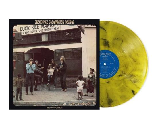 CREEDENCE CLEARWATER REVIVAL "Willy And The Poor Boys" (Yellow Smoke V DJ tehnika