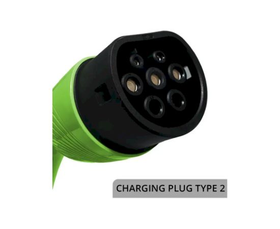 Qoltec 52437 Elektriskās automašīnas lādētājs 22 kW / 400 V / 7m kabelis Telefonu lādētāji 12v Automašīnām