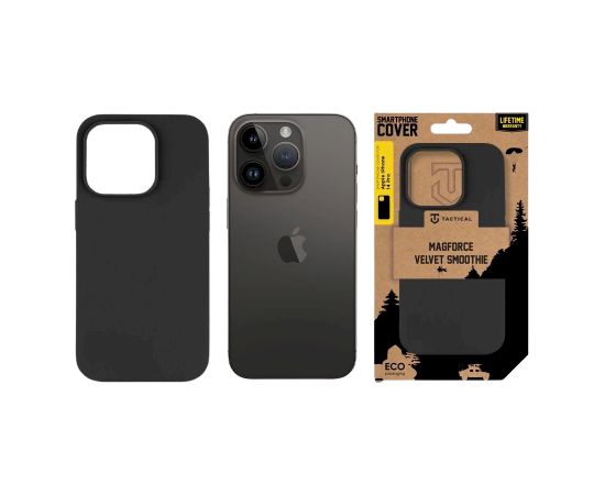 Tactical MagForce Velvet Smoothie Cover Защитный чехол для Apple iPhone 14 Pro / асфальт Чехлы - альтернативные
