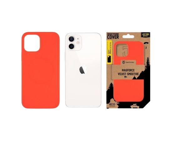 Tactical MagForce Velvet Smoothie Cover Защитный чехол для Apple iPhone 12/12 Pro / красный Чехлы - альтернативные