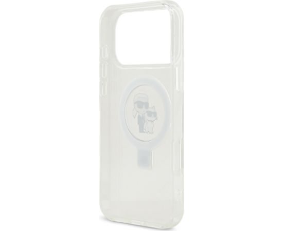 Karl Lagerfeld Ringstand Karl and Choupette MagSafe Case Чехол для Apple iPhone 17 Pro Max Чехлы - альтернативные
