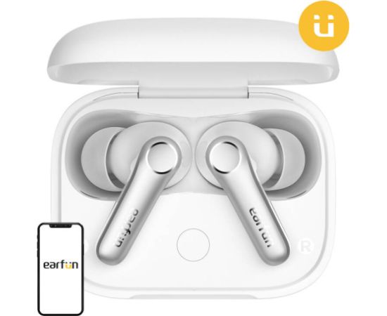 Wireless earphones TWS EarFun Air Pro 4, ANC (white) Наушники