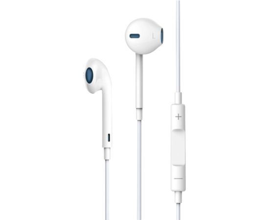 Проводные наушники Devia Smart jack 3,5 мм белый Наушники