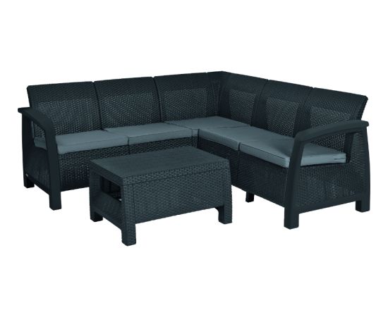 Keter Dārza mēbeļu komplekts Bahamas Relax Set pelēks Jaunumi -Dārzam