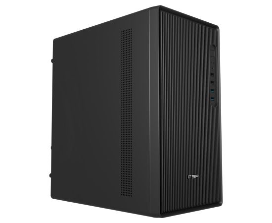 FSP Case S120 Black Mid Tower Power supply included No Корпуса