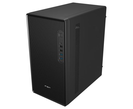 FSP Case S120 Black Mid Tower Power supply included No Корпуса