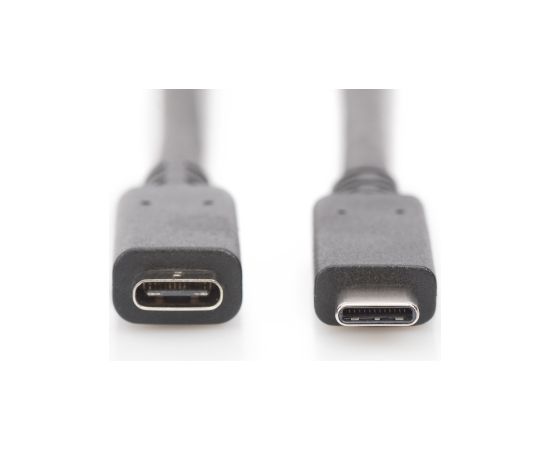 Digitus USB Type-C extension cable, Type-C - C AK-300210-015-S Дата USB-кабели