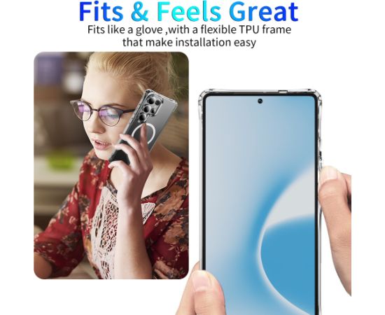 Чехол Perfectionists Clear Mag Case Samsung S938 S25 Ultra прозрачный Чехлы - альтернативные