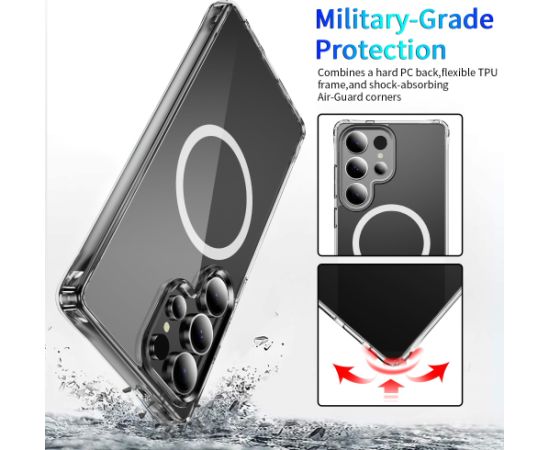 Чехол Perfectionists Clear Mag Case Samsung S938 S25 Ultra прозрачный Чехлы - альтернативные