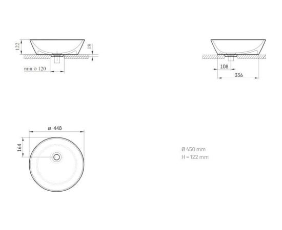 PAA Deco Vannas Istabas Akmens Masas Izlietne Bēša Jaunumi Sadz. tehnika