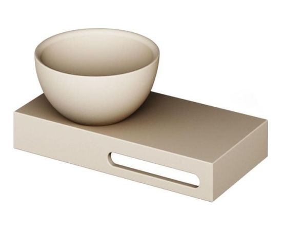 PAA DO Akmens Masas Izlietne Ar Plauktu Bēša Jaunumi Sadz. tehnika