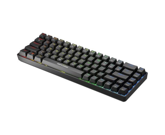 Fifine GK1 mechancial keyboard ,65% RGB (black) Klaviatūras