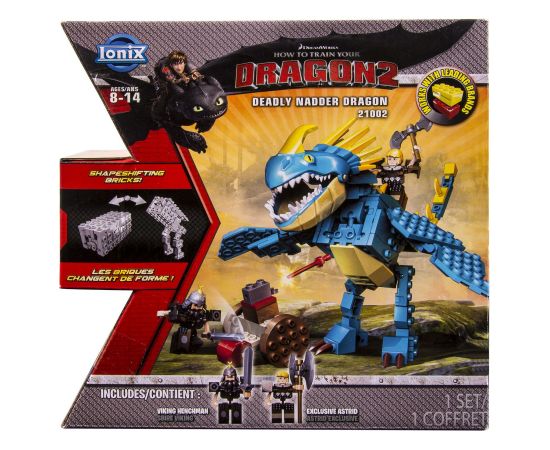 Spin Master, Ionix, How To Train Your Dragon 2 - Deadly Nadder Dragon, Construction Set, 21002, For Boys, 8 - 14 years, 121 pcs Konstruktori 
