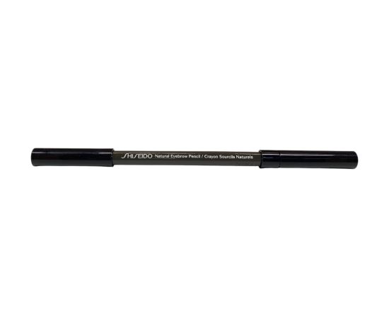 Shiseido, Natural, Double-Ended, Eyebrow Cream Pencil & Brush 2-In-1, BR 602, Deep Brown, 1.1 g *Tester Dekoratīvā kosmētika