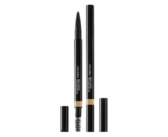 Shiseido, Brow Ink Trio, Eyebrow Cream Pencil & Brush 2-In-1, 02, Taupe, 0.31 g *Tester Dekoratīvā kosmētika