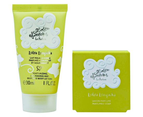 Set Lolita Lempicka: Mon Premier Parfum, Moisturizing, Body Milk, 30 ml + Mon Premier Parfum, Scented Soap Bar , 25 g *Miniature Парфюмерные наборы