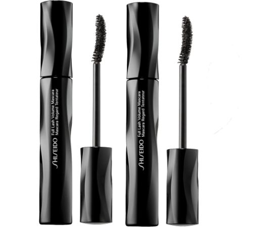 Set Duo, Shiseido, Full Lash, Waterproof, Volum, Mascara, 902, Black, 2 pcs, 8 ml Dekoratīvā kosmētika