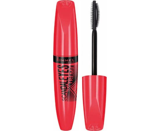 Rimmel London, ScandalEyes XX-Treme, Mascara, Black, 12 ml Dekoratīvā kosmētika