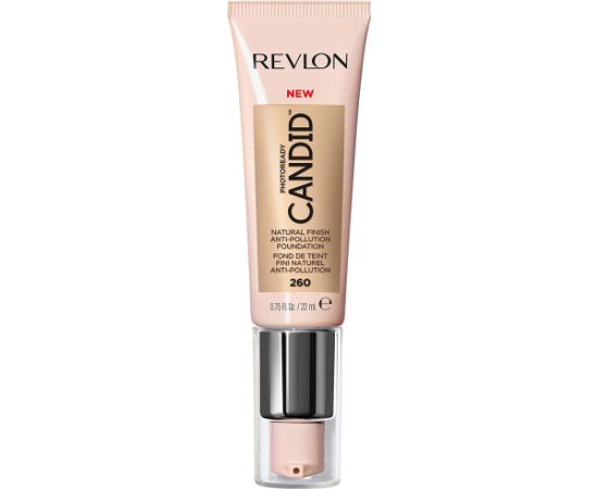 Revlon, PhotoReady Candid, Natural Finish, Cream Foundation, 260, Chai, 22 ml Sejas kopšana