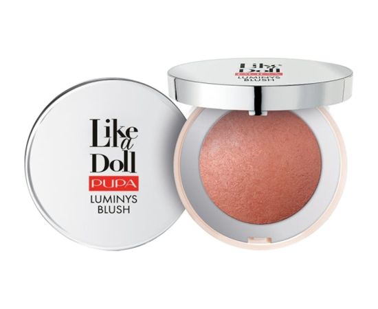 Pupa, Like A Doll, Illuminating, Blush Powder, 203, Terra Di Sienna, 3 g Dekoratīvā kosmētika