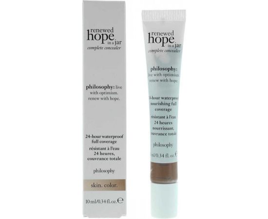 Philosophy, Renewed Hope In A Jar, Waterproof, Full Coverage, Liquid Concealer, 9.5, Cocoa, 10 ml Kосметические средства