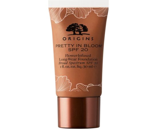 Origins, Pretty In Bloom, Long Wearing, Cream Foundation, Nr. 700, Very Deep Neutral, SPF 20, 30 ml Sejas kopšana