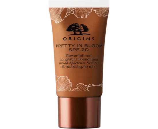 Origins, Pretty In Bloom, Long Wearing, Cream Foundation, 710, Very Deep Cool, SPF 20, 30 ml Sejas kopšana