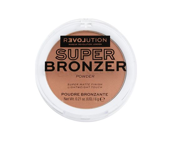 Makeup Revolution, Relove Super, Matte Finish, Bronzer Compact Powder, Desert, 6 g Kосметические средства