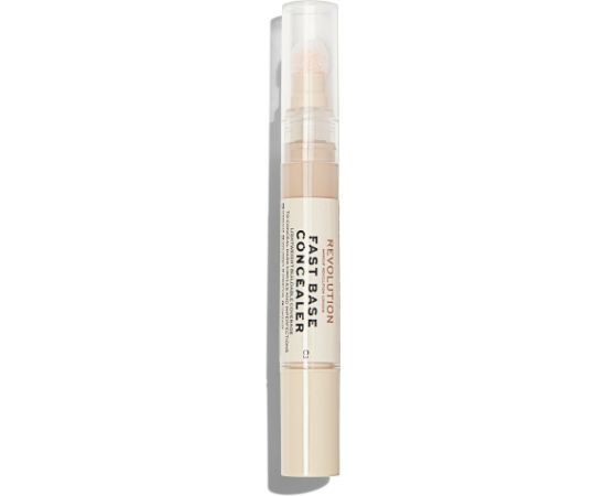Makeup Revolution, Fast Base Concelear, Under-Eye Concealer Pen, C 3, 4.5 ml Kосметические средства