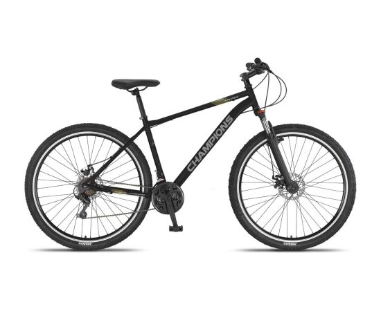 Kalnu velosipēds Champions 29 Kaunos DB Black/Grey (Rata izmērs: 29 Rāmja izmērs: L) Горные велосипеды (MTB)