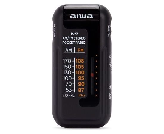 AIWA R22 Pārnēsājams Radio ar Austiņām Bezvadu skaļruņi