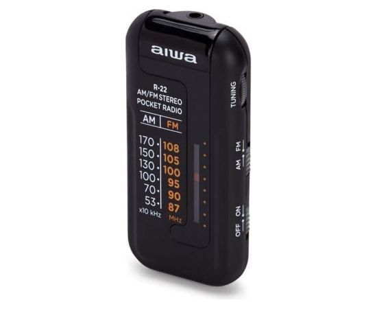 AIWA R22 Pārnēsājams Radio ar Austiņām Bezvadu skaļruņi
