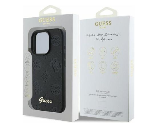 Guess GUHCP16XG4GFGR Aizmugurējais Apvalks Priekš Apple iPhone 16 Pro Max Neoriģinālie Maciņi