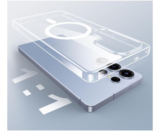 Swissten Clear Jelly MagStick Aizsargapvalks priekš Samsung Galaxy S26 Ultra 5G Neoriģinālie Maciņi