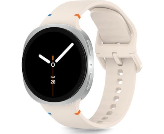 TECH-PROTECT Силиконовый ремешок для Samsung galaxy watch 8 | classic | 40 | 44 | 46 мм | starlight Smart pūlksteņu aksesuāri