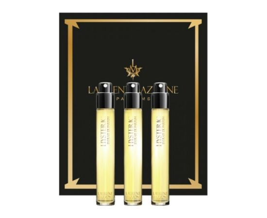 Set, Laurent Mazzone, Hysteric, Extrait De Parfum, Unisex, 3 pcs, 15 ml *Tester Smaržas - NESAKĀRTOTS