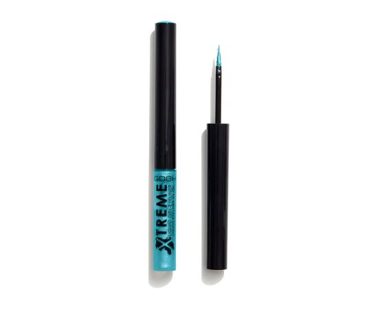 Gosh, Xtreme, Waterproof, Liquid Eyeliner, 009, Turquoise, 1.7 ml *Tester Dekoratīvā kosmētika