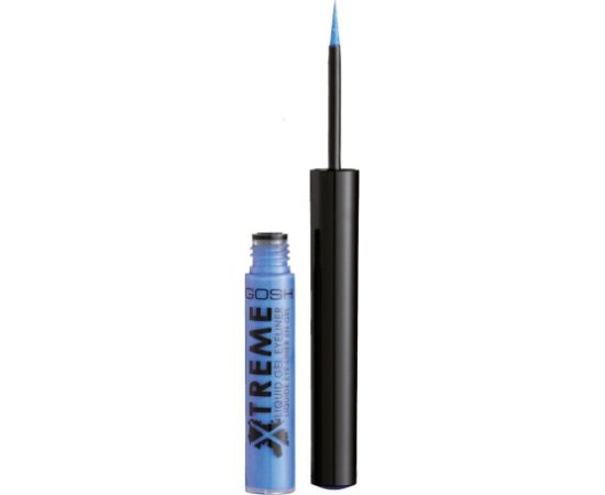 Gosh, Xtreme, Waterproof, Liquid Eyeliner, 008, Royal Blue, 1.7 ml *Tester Dekoratīvā kosmētika