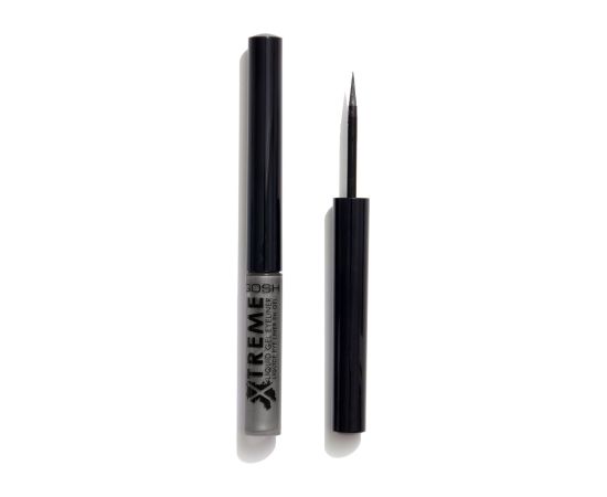 Gosh, Xtreme, Waterproof, Liquid Eyeliner, 003, Gun Metal, 1.7 ml *Tester Dekoratīvā kosmētika