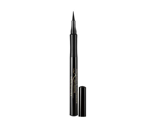 Elizabeth Arden, Beautiful Color, Waterproof, Bold Defining Felt Tip, Long Wearing, Liquid Eyeliner, 12, Seriously Black, 12 ml *Tester Dekoratīvā kosmētika