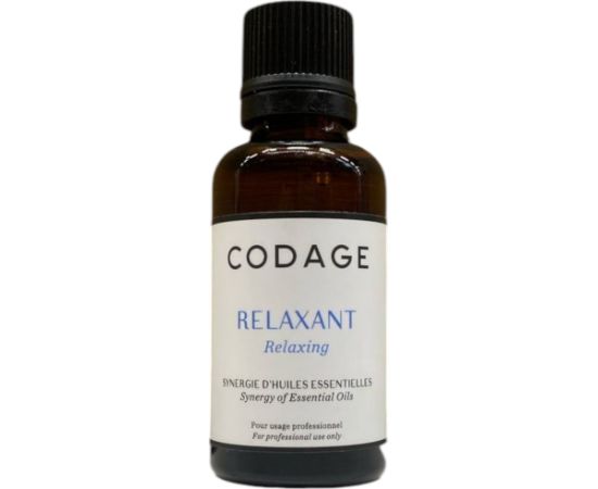 Codage, Synergy Of Essential, Relaxing, Body Oil, 30 ml Ķermeņa kosmētika