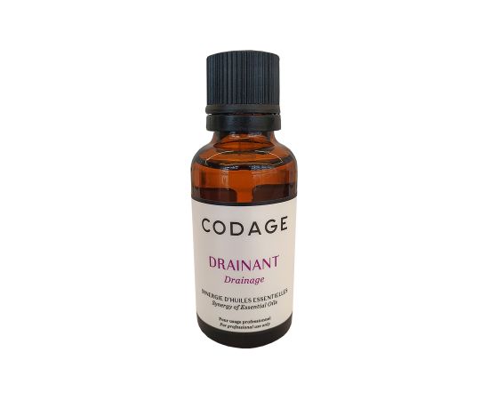 Codage, Synergy Of Essential, Draining, Body Oil, 30 ml Ķermeņa kosmētika