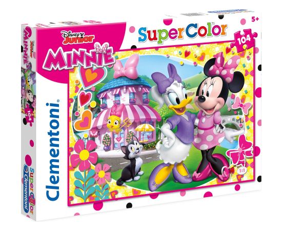 Clementoni, SuperColor, Minnie Mouse, Puzzle, For Girls, 5+ years, 104 pcs Пазлы