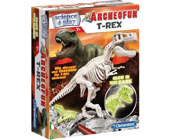 Clementoni, Science & Play, Archeofun T-Rex, Puzzle, 61243, For Boys, 7+ years Пазлы