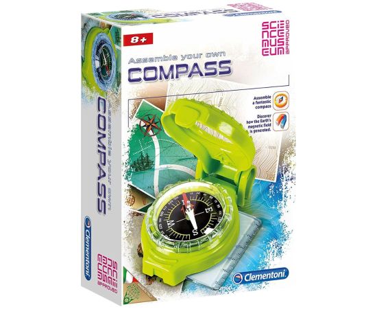 Clementoni, Science Museum, Compass, Construction Set, 61273, Unisex, 8+ years Konstruktori 
