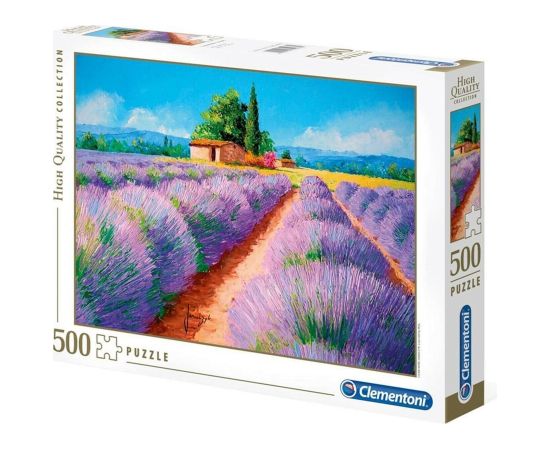 Clementoni, High Quality Collection, Lavander Scent, Puzzle, Unisex, 500 pcs Пазлы